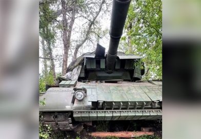 Появилось первое фото танка ВСУ Leopard 1 с «Ножом» и «Контактом»