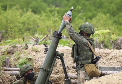 RG.RU: бойцы ВС РФ показали видео применения «подземного» миномета