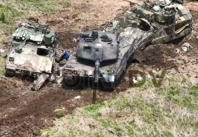Видео: Сразу несколько танков ВСУ поразили одним ударом