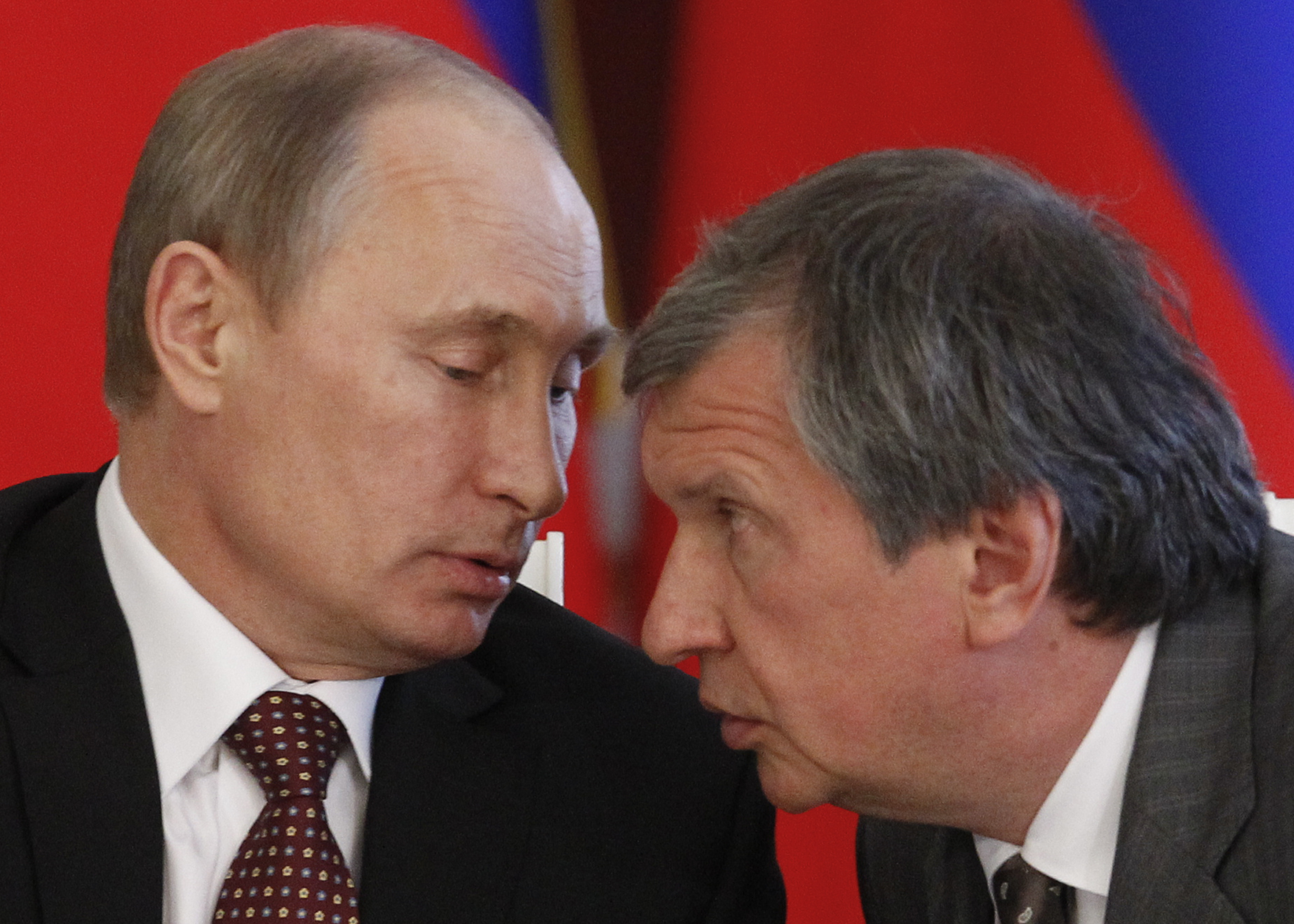 Игорь Сечин и Путин