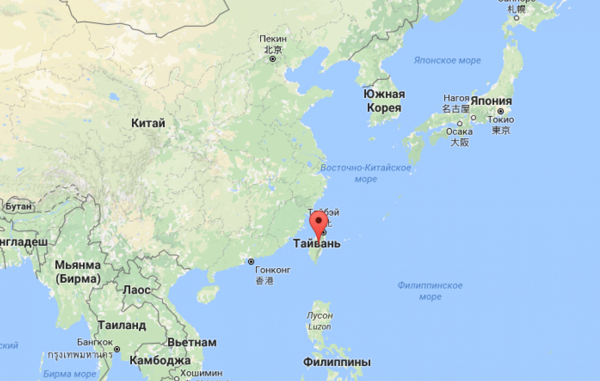 Тайвань на китайском. Остров Тайвань на карте Китая. Карта Тайвань и Китай на карте.