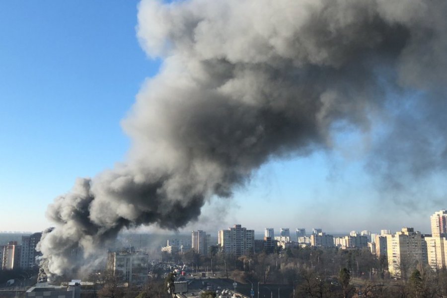 Киев взрывы сегодня видео