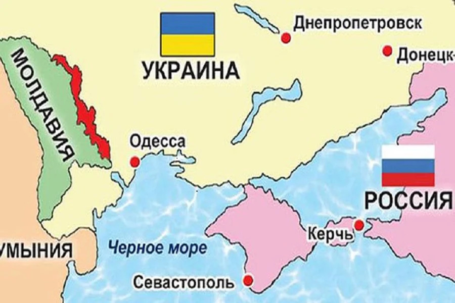 Карта украины границы с молдавией