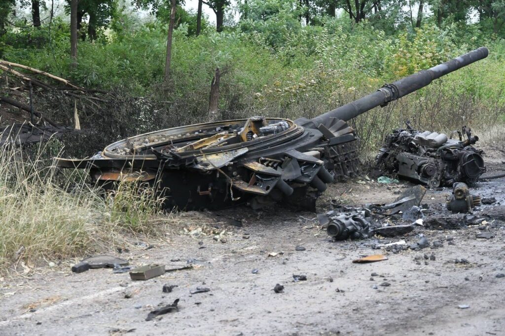 Украинские военные показали свою уничтоженную при наступлении броню — ИАНЕД