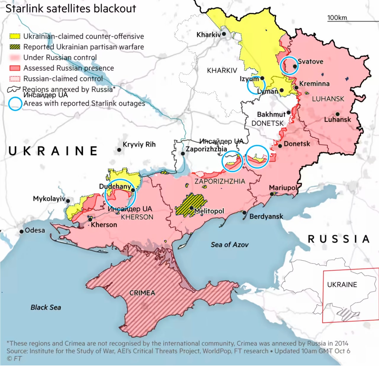 Карта украины боевые действия на сегодня с областями и городами освобожденных россией