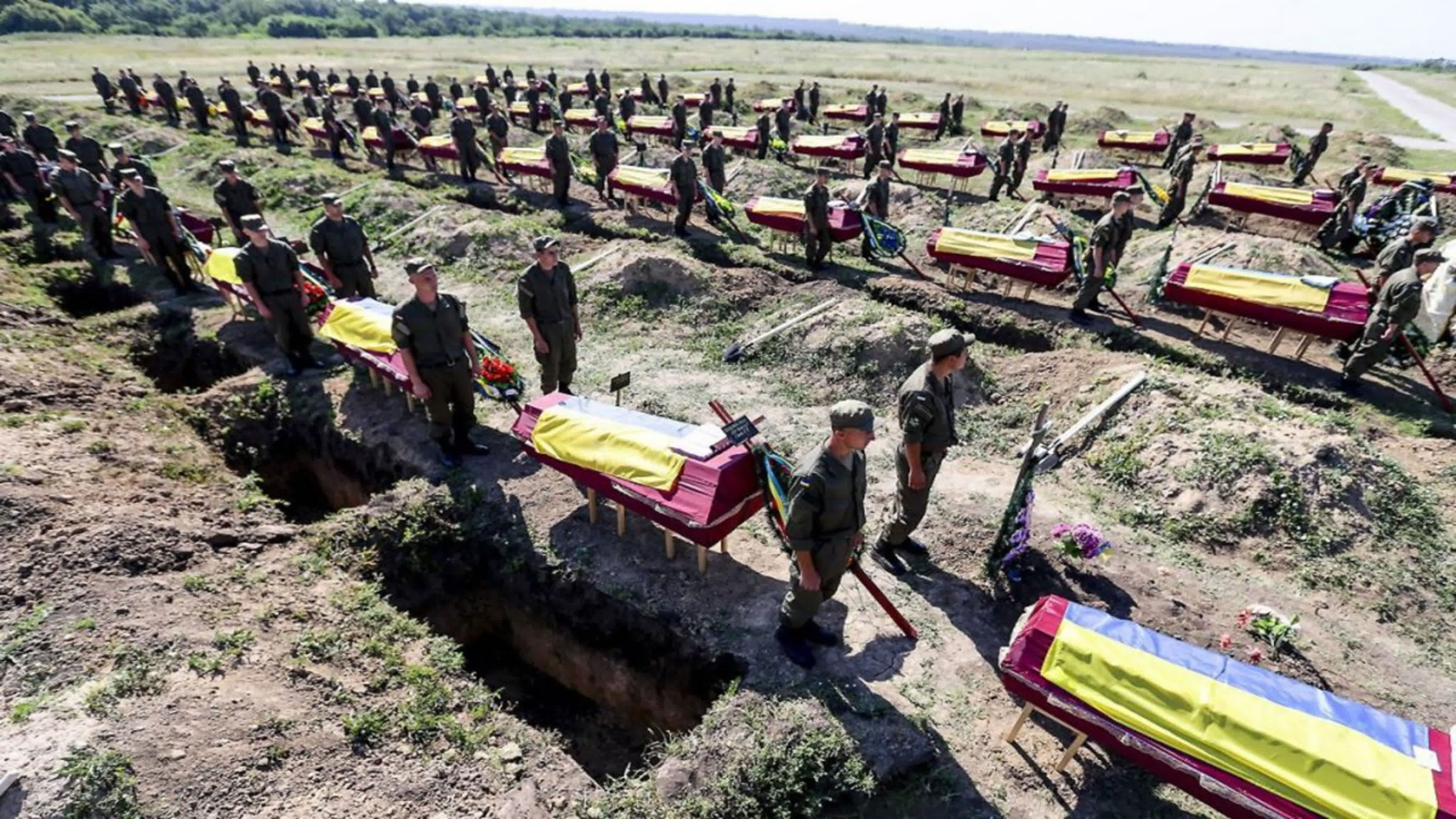 Погибших украинцев на сегодня