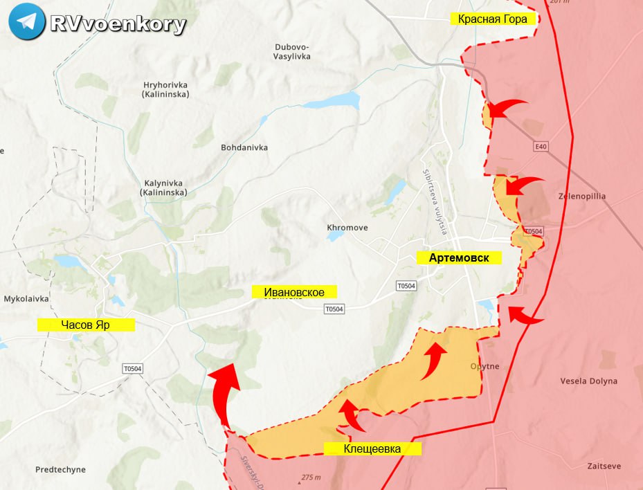 Артемовск луганская область карта