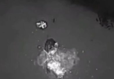 Появились видео поражения десанта ВСУ на Днепре боеприпасом «Палыч»