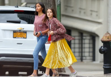 Daily Mail: 18-летняя Сури, дочь Тома Круза и Кэти Холмс, проводит время в Нью-Йорке